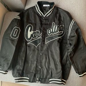 Varsity-style windbreaker womens